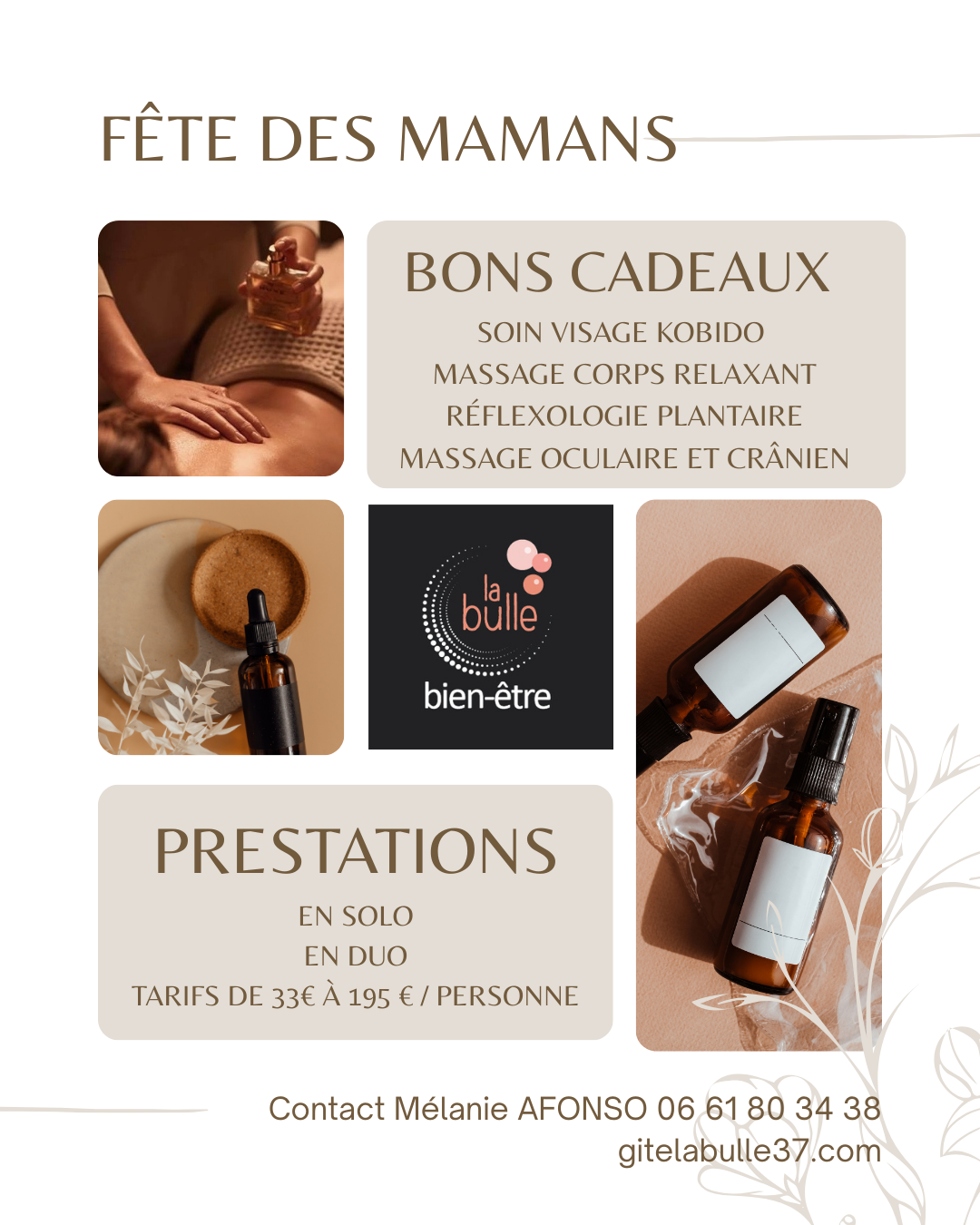 FÊTE DES MAMANS A LA BULLE
