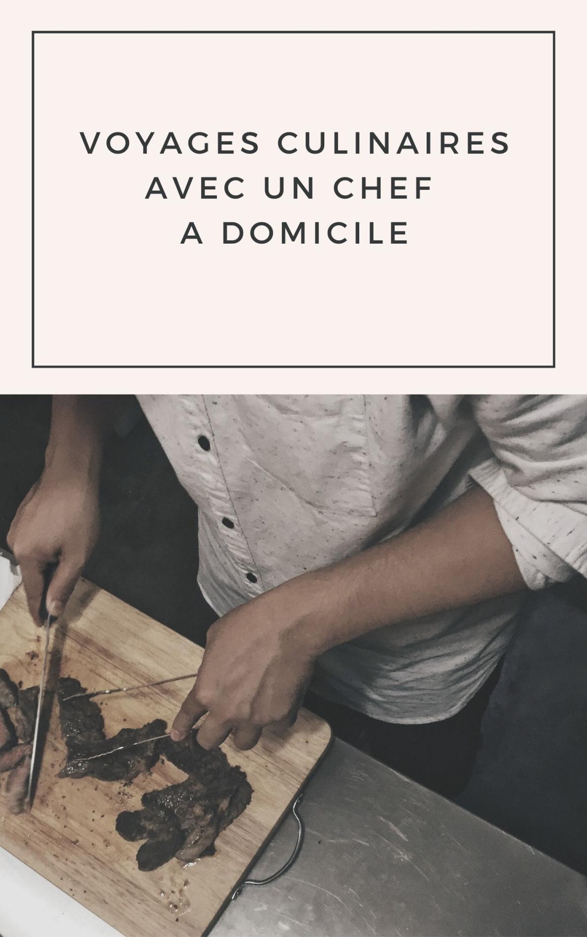 Chef à domicile